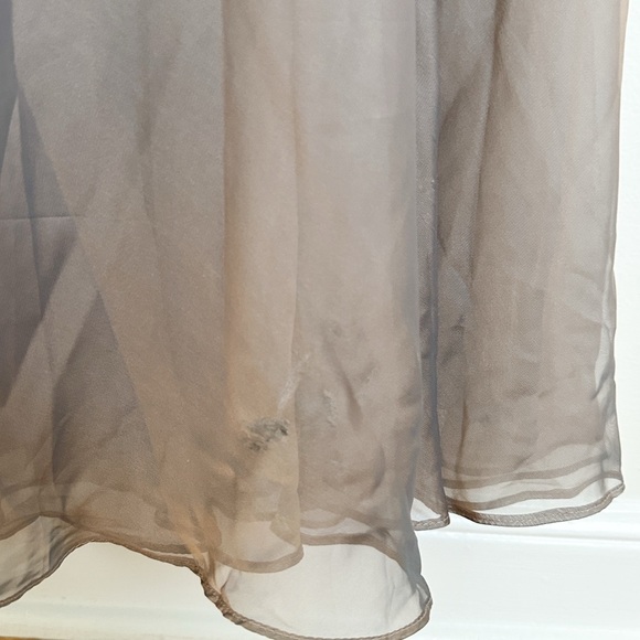 La Femme 27098 Mother of the Bride Dress Cocoa Size 4 NWT - Picture 6 of 6